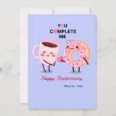 U vult me Jubileum Kaart in (Voorkant)