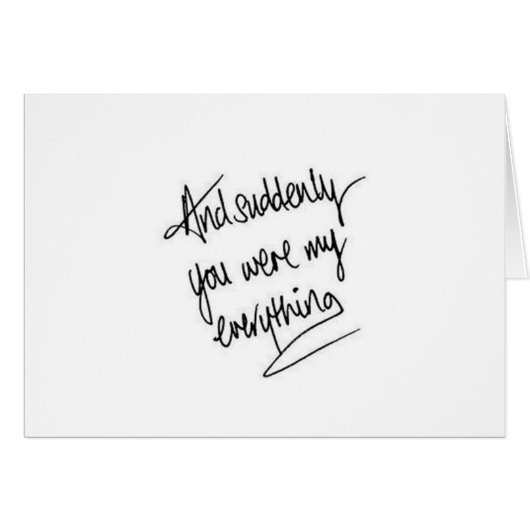 U WAS MIJN ALLES... (Voorkant Horizontaal)