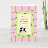 U was op mijn mening kaart (Voorkant)