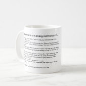 U weet dat u een verpleegkundige bent als... koffiemok (Voorkant links)