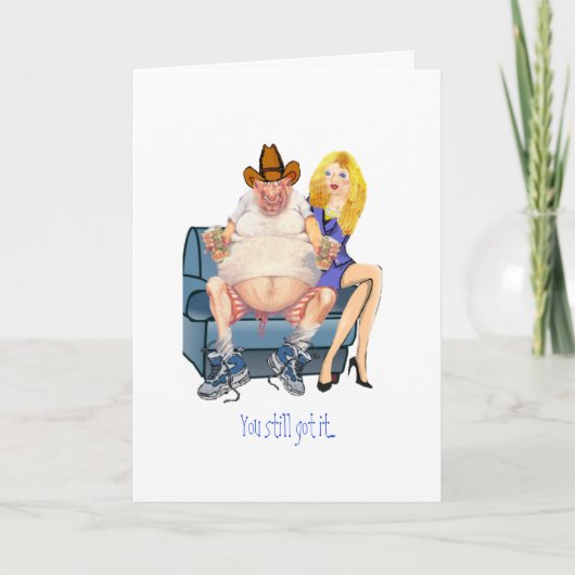 U werd het nog… manverjaardag kaart (Voorkant)