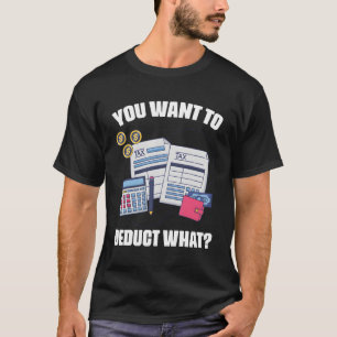 U Wilt Cpa Financiën Boekhouding Accountancy Aftre T-shirt