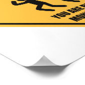 U wordt bewaakt poster (Hoek)