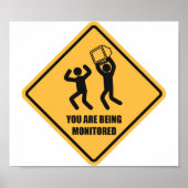 U wordt bewaakt poster (Voorkant)