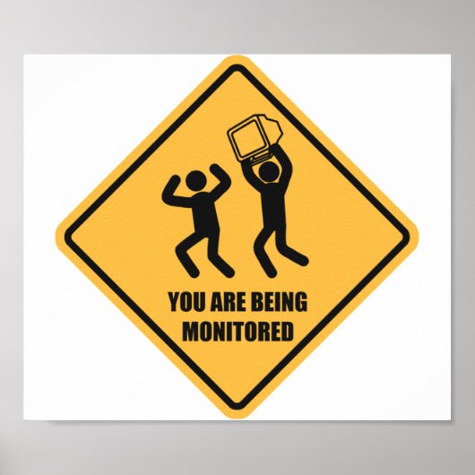 U wordt bewaakt poster (Voorkant)