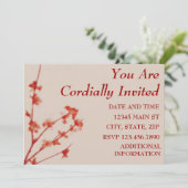 U WORDT CORDIEEL VERZOCHT KAART (Staand voorkant)