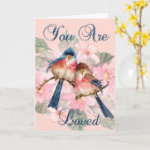 U wordt gehouden van - Wenskaart Kaart (Gele Bloem)