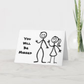 *** U WORDT GEMIST *** GROEP KAART (Voorkant)