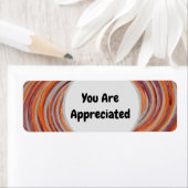 U wordt gewaardeerd Groovy werknemer klant Etiket (Insitu)