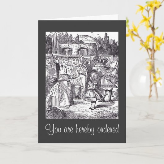 U wordt hierbij besteld kaart (Gele Bloem)