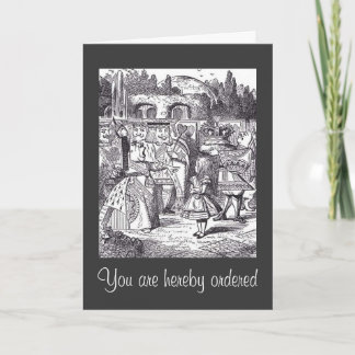 U wordt hierbij besteld kaart