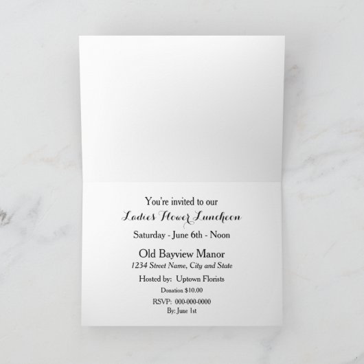 U WORDT INGEVITEERD - MULTIDOELEINDE - LOTUS IN WA (Binnen)