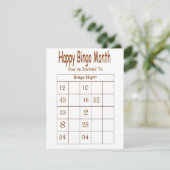 U wordt uitgenodigd aan de uitnodiging van de nach (Staand voorkant)