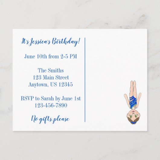 U wordt uitgenodigd de Uitnodiging van de Partij v (Achterkant)