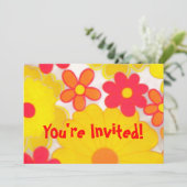 U wordt uitgenodigd!-De Vloeiende Uitnodiging van  (Staand voorkant)