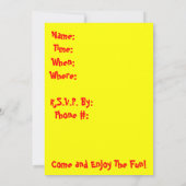 U wordt uitgenodigd!-De Vloeiende Uitnodiging van  (Achterkant)