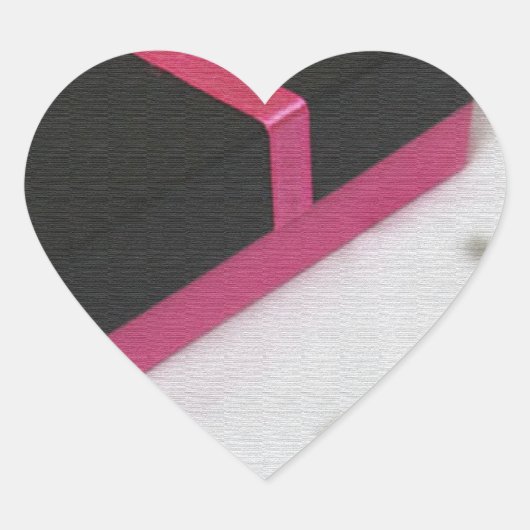 U wordt uitgenodigd hart sticker (Voorkant)