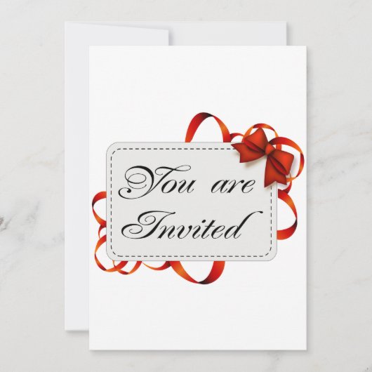 U wordt uitgenodigd Kaart (Voorkant)