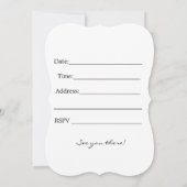 U wordt uitgenodigd om deel te nemen aan MLM-bedri Kaart (Achterkant)