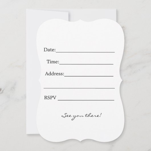 U wordt uitgenodigd om deel te nemen aan MLM-bedri Kaart (Achterkant)