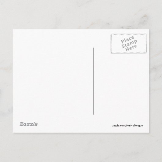 U wordt uitgenodigd uitnodiging briefkaart (Achterkant)