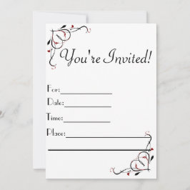 U wordt uitgenodigd Uitnodigingen