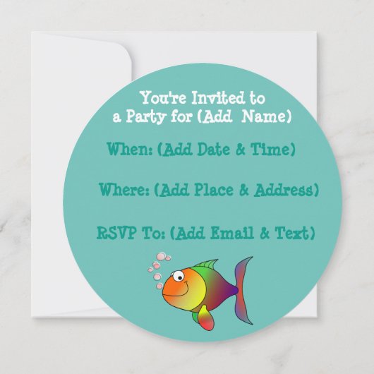 U wordt uitgenodigd voor een uitnodiging van de Ze (Achterkant)