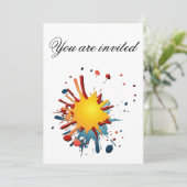 U WORDT VERZOCHT KAART (Staand voorkant)