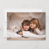 U & Yours Boho Modern 2 Fotokerstfeestdag Feestdagenkaart (Achterkant)