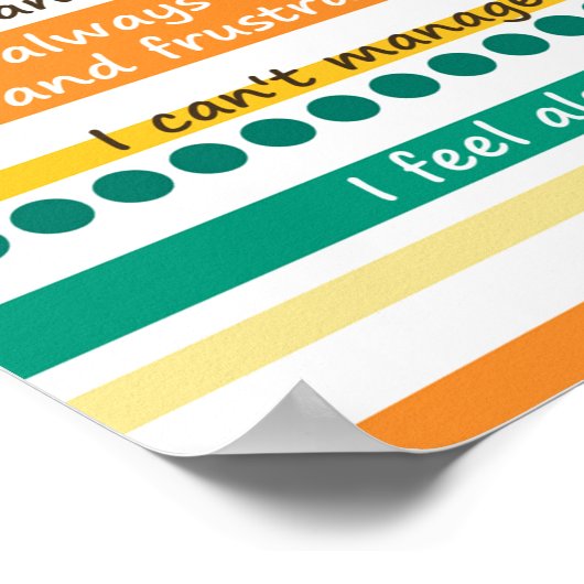 U ZEGT DAT GOD ZEGT: Optimisme en Hope-scripts Poster (Hoek)