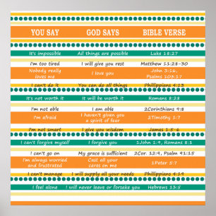 U ZEGT DAT GOD ZEGT: Optimisme en Hope-scripts Poster
