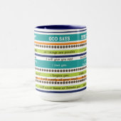 U zegt, zegt God, Inspirerend Bijbelverzen Mok (Midden)