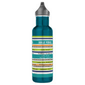 U zegt, zegt God, Inspirerend Bijbelverzen Waterfles (Rechts)