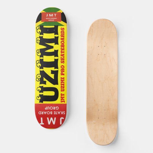 U ZI MI JMT 8 1/4" Skateboard Deck (Voorkant)