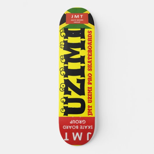 U ZI MI JMT 8 1/4" Skateboard Deck (Voorkant)