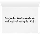 **U** ZIJN KISSBAAR LOVABELE HUGGABLE <3 (Binenzijde Horizontaal (Onderkant))