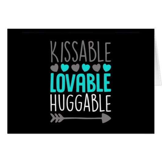 **U** ZIJN KISSBAAR LOVABELE HUGGABLE <3 (Voorkant Horizontaal)