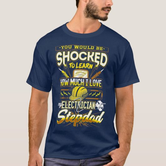 U zou een elektrotechnicus moeten leren t-shirt (Voorkant)