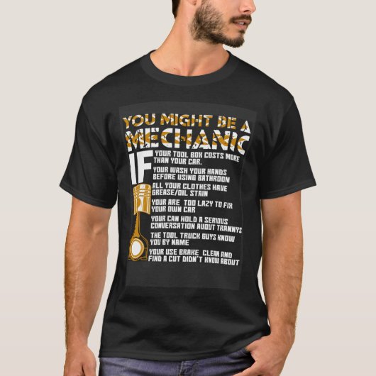 U zou een mechanisme kunnen zijn als t-shirt (Voorkant)