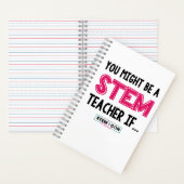 U zou een Notitieboek van de STEM-leraar kunnen zi (Binnen)