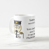 U zou het van de Mok van het flightdeck moeten zie (Voorkant links)