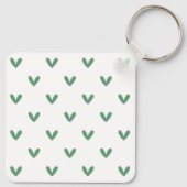 U zult Citaat van het Loop nooit alleen Sleutelhanger (Achterkant)