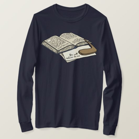 U zult een lange T-shirt kleuren (Design voorkant)