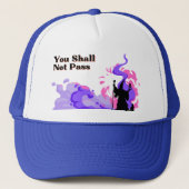 "U zult geen hand-trektovenaar op een Trucker Pet (Voorkant)