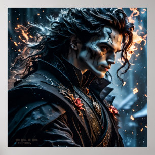 U zult van mij zijn - AI Fantasy digitale kunst pr Poster