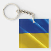 UA002 OEKRAÏNE, VLAG Oekraïnes, Sleutelhanger (Voorkant)