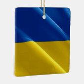 UA002 OEKRAÏNE, WAAR VLAG Oekraïnes zwaait, Keramisch Ornament (Rechts)
