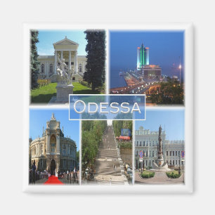 UA004 ODESSA, Oekraïne, Europa, Fridge Magneet