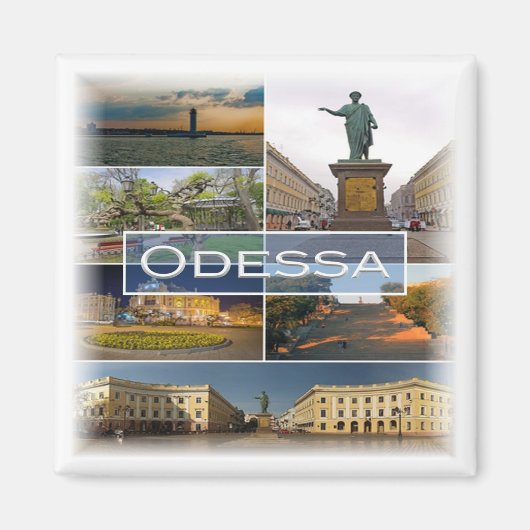 UA005 ODESSA, Oekraïne, Europa, Fridge Magneet (Voorkant)