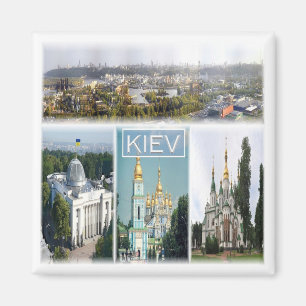 UA006 KIEV, Oekraïne, Europa, Fridge Magneet
